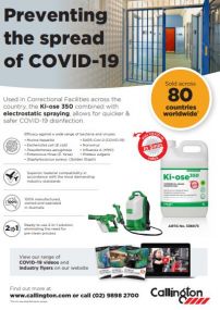 COVID-19 Outbreak Solutions Cordless Electrostatic Backpack Sprayer